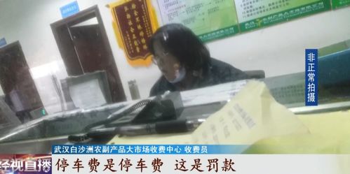 武汉一批发市场违停一次罚100元,律师 纯属强拉硬要